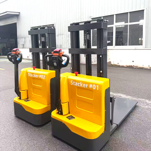 Apilador de Palets Autopropulsado de 1000kg/1500kg, Nuevo, Eléctrico, Semi-Eléctrico, para Almacén, Entrega Rápida - Product Image 1