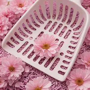 Vente d'usine de litière pour chat tofu saveurs personnalisées composée de fibre plastique de maïs de soja bande OEM agglutinable efficace - Product Image 6