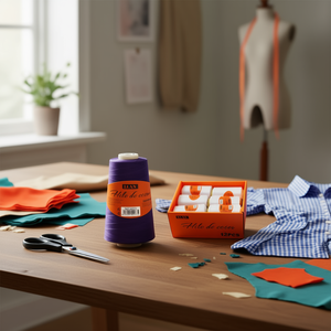 ด้ายเย็บผ้าสีม่วง Ilan Hilo De Cose ขนาด 2750 เมตร สำหรับงานตัดเย็บเสื้อผ้า - Product Image 2