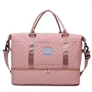 Bolsa de Gimnasio Portátil de Moda para Hombre, Impermeable, de Oxford, para Viajes Deportivos, con Cierre de Cremallera y Compartimento para Zapatos - Product Image 5