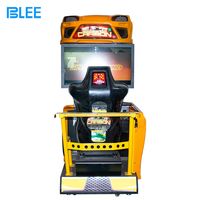 Machine de jeu de course automobile HD à monnayeur, simulateur de conduite de voiture, jeu d'arcade de course de vitesse, machine de jeu de course vidéo 3D