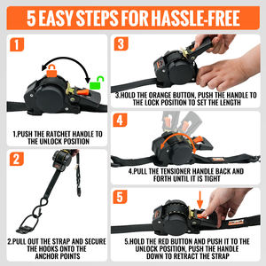 <span class=keywords><strong>สาย</strong></span>รัดสินค้าแบบมีตัวล็อคแบบรatchet ยี่ห้อ AUTOBOTS ขนาด 1 นิ้ว ยาว 10 ฟุต ด้ามจับยาง  วัสดุสังกะ<span class=keywords><strong>สี</strong></span> แข็งแรงทนทาน - Product Image 6