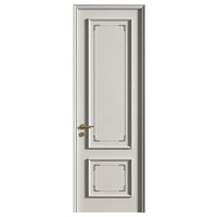 Porte coulissante en bois moderne pour intérieur, insonorisée 28 dB, étanche, finition CPL, porte poussoir-tiroir pour chambre d'hôtel