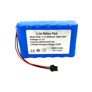 סוללת ליתיום-יון נטענת 14.4V <span class=keywords><strong>14.8V</strong></span> <span class=keywords><strong>2200mah</strong></span> 2500mah 8.8ah 10ah 10000mah 12000mah 20ah 20000mah <span class=keywords><strong>14.8v</strong></span> 11ah - Product Image 4