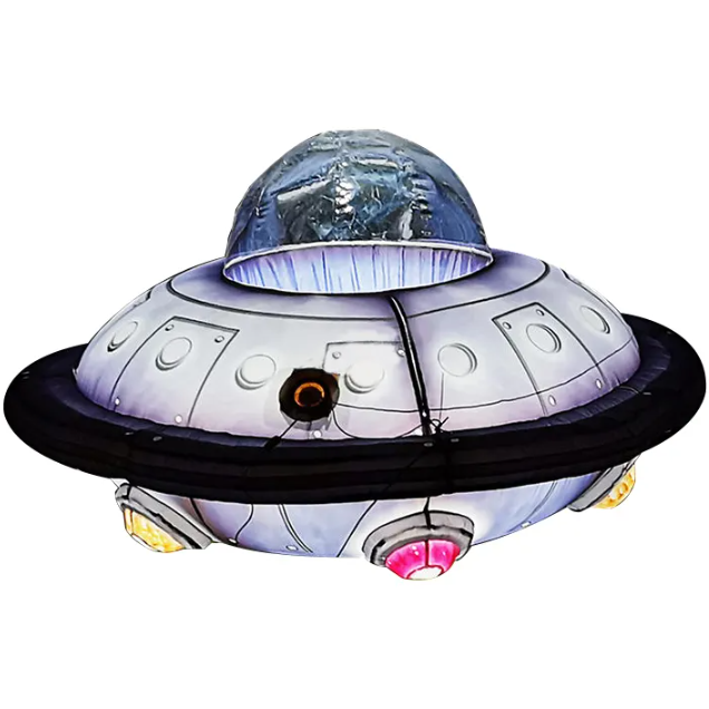 Natal Design I want to believe ornament. UFO Club ver. PINK