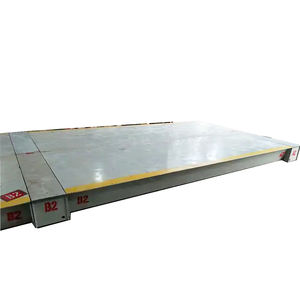 100 टी फैक्ट्री डायरेक्ट वजनबल वेट ब्रिज स्केल नेतृत्व एलसीडी सूचक वाहन पैमाने - Product Image 4