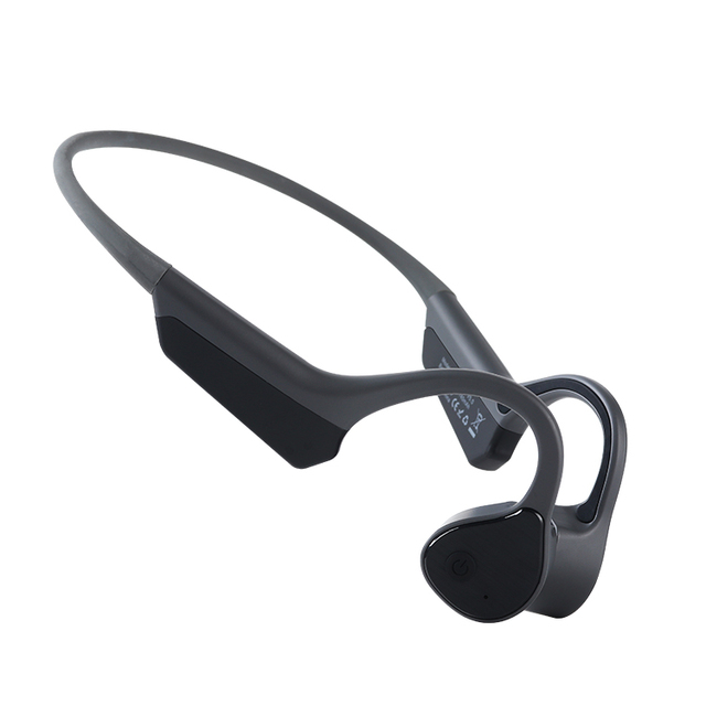 Open Air Neckband Bone Conduction for 5.2 Earphone IPX6 Waterproof 10-15 Hours Battery Life 10m Range 15.3mm Speaker