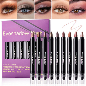 थोक 6 पीसी सुपर वाटर-प्रूफ सूखी आंखों की छाया पेन शुरुआती लोगों के लिए डबल सिर आंख छाया पेंसिल सेट करें - Product Image 4