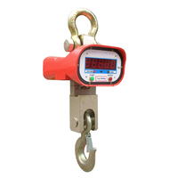 Báscula Colgante Inalámbrica con Control Remoto LCD LED, 500-1000 kg, Aleación de Aluminio, Batería de Litio, Portátil, Industrial