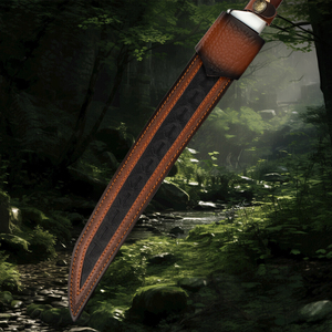 Cuchillo Katana para supervivencia al aire libre, alta dureza, autodefensa, portátil, para uso doméstico y camping. - Product Image 6