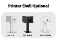 Support portable en métal pour imprimante photo de fête avec impression instantanée Wi-Fi et Bluetooth, capacité de charge de 15 kg - Hiti 525L/DNP RX1/620