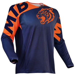 FOXFTA -MTB 1 2026 <span class=keywords><strong>Maillot</strong></span> de <span class=keywords><strong>Ciclismo</strong></span> Personalizado Nuevo Estilo Estampado para Hombre Manga Larga MTB Downhill 160g Poliéster Secado Rápido - Product Image 6