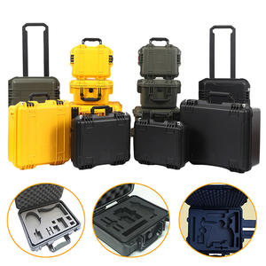 Boîtier en plastique dur étanche durable professionnel avec mousse Pick-pluck personnalisée utilisée pour les caméras d'outils d'équipement - Product Image 1