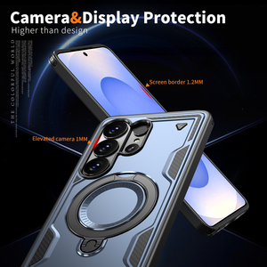 Coque de téléphone magnétique invisible pour Samsung S26 Ultra, coque de téléphone de luxe antichoc pour Samsung - Product Image 6