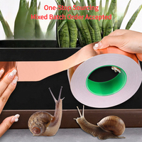 Cinta de cobre autoadhesiva antihelicoidales, barrera electrostática para jardín, macetas y surcos elevados, lista para enviar