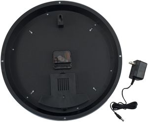 ブルーチューブカスタムロゴ洞窟ネオン壁掛け時計 - Product Image 2