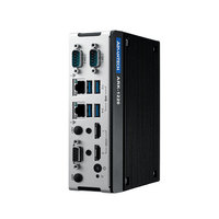 Computadora Industrial Integrada sin Ventilador para Riel DIN ARK-1220L, Atom E3940 de Cuatro Núcleos, Doble HDMI, Doble LAN, PC para Automatización IoT