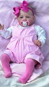 Offre Spéciale corps complet Silicone vinyle sommeil <span class=keywords><strong>Reborn</strong></span> bébé poupée 22 pouces 55cm réaliste nouveau-né bébé poupée - Product Image 4