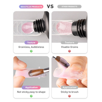 IMTITI Marque privée Résine inodore Uv Gel dur Gel d'extension des ongles sans Hema Logo personnalisé Acrylique Poly Gel constructeur d'ongles