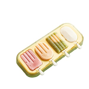 Molde de silicona para helados y cake pops, reutilizable, con palitos antideslizantes para hacer helados y cake pops DIY - Product Image 1