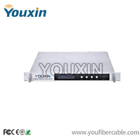 Receiver Optik Indoor 19 Inch 1U Rack PHILIPS Modul Penerima dan Penguat 2 Port Output 45 87 862MHz untuk CATV HFC