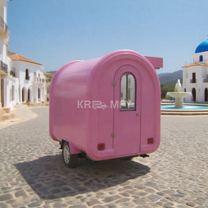 Restaurant BBQ, Bar, Fast-food, Pizza, Cuisine mobile en conteneur commercial de 2,2 m, Camion-café, Boulangerie, Remorque à glaces - Product Image 4