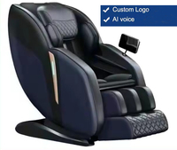 Silla de masaje eléctrica Shiatsu de alta calidad, masajeador de cuerpo completo con gravedad cero, portátil y plegable, silla de masaje OEM de fábrica.