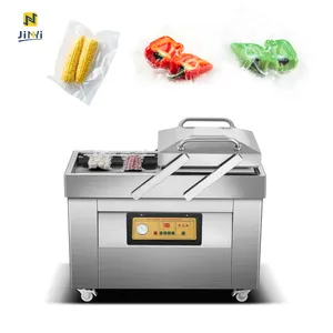 JINYI DZ-400/SB vacuum sealer machine for food packing storage double chamber vacuum machine for Fresh meat processing plant