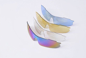 战术运动护目镜UV400偏光太阳镜，带5个可互换镜头，用于射击/骑自行车/滑雪防雾眼镜 - Product Image 4