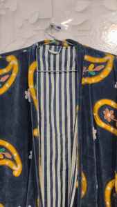 Chaqueta de terciopelo Suzani larga estilo vintage, elegante y casual para mujer, abrigo de invierno bordado a mano, cárdigan acogedor, vestido playero. - Product Image 3