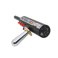 Détecteur d'or longue portée Black the Real AKS avec étui en plastique pour argent, gemmes, diamants + filtre + 6 antennes
