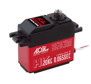 AGFRC B53CHM V2 1/10 Motor Digital Sin Núcleo de Alta Velocidad y Alto Voltaje 20KG 0.065Seg STD Metálico para Buggy RC - Product Image 1