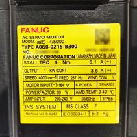 A06B-0215-B300 FANUC Pemasok Suku Cadang Motor Servo AC Baru dan Bekas Asli