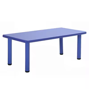 Mesa de plástico con función de refrigeración colorida para niños para fiestas de sala de estar y jardín de infantes - Product Image 5