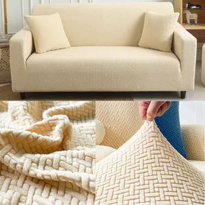 Manufacturer Wholesale Housse Couch Covers Stretch Sofa Covers Elastic Stretch