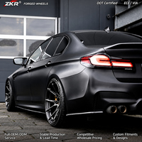Jantes de voiture concaves en aluminium forgé brillant, neuves, 5x114.3 5x130 5x120 18-22 pouces pour GTR pour Audi Sports, jantes à fond profond