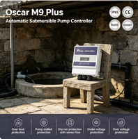 Contrôleur de pompe submersible entièrement automatique Oscar M9 Plus, panneau de commande de pompe à eau ABS