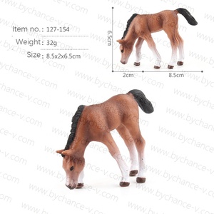 ของเล่นเสริมพัฒนาการเด็ก รูปม้าจำลอง ทำจากพลาสติก ของเล่นม้าจริงเหมือนจริง รุ่นอัคฮาล-เตเก ฟาร์กานา ฮอร์ส สำหรับเด็กอายุ 12 ปีขึ้นไป เหมาะสำหรับงานปาร์ตี้ - Product Image 6