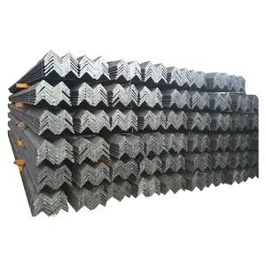 Gran oferta de acero angular ASTM A36 A53 Q235 Q345, barra angular de acero galvanizado en forma de L de hierro de todos los tamaños