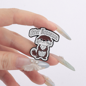 Simpatica spilla in metallo con spilla in metallo divertente con spilla e spilla con ciondolo per gioielli accessori regalo per gli amici - Product Image 5