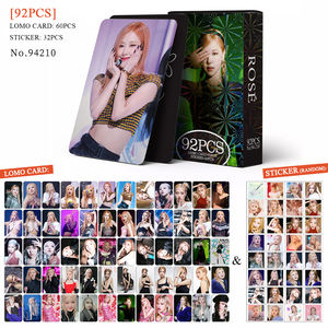 [Jennie/Jisoo/Rose/Lisa] set di schede foto LOMO ad alta definizione | Collezione di periferiche a stella | Essenziale per il supporto dei fan - Product Image 1