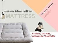 Vente chaude Bas Prix Portable Extérieur Plancher Voyage Pliant Pliable Tri-fold Mousse Matelas Futon Japonais Matelas pour Tatami