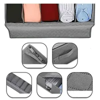 Conception moderne et écologique avec fenêtre transparente et sac de rangement sous lit compressé sous vide (matériau PA/PE)
