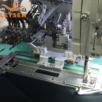 LETSEW LF-Y5 Machine à coudre laser intégrée pour poches latérales de pantalons, équipement de couture, brevet exclusif, directement de l'usine