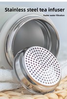 Thermos en acier inoxydable 316 non imprimé, haute valeur esthétique, grande capacité, pour filles, usage domestique, maintien thermique 6-12 heures