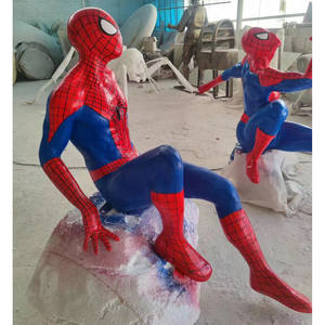 Escultura de Spider-Man de los Vengadores, FRP, Héroe de Película, <span class=keywords><strong>Hulk</strong></span>, Iron Man, Adornos, Escultura de Spider-Man de FRP - Product Image 3