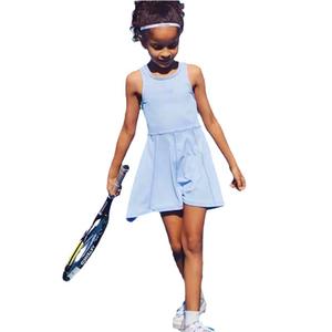 กระโปรงเทนนิสสำหรับเด็ก, ชุดจั๊มสูทกระโปรงเล่นกีฬาสันทนาการกลางแจ้งขนาดกลางและขนาดใหญ่ - Product Image 5