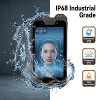 Dispositif de pointage mobile portable robuste avec reconnaissance faciale, 4G SIM, GPS, écran tactile 5 pouces et logiciel Cloud