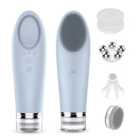 2024 permanent Silicone visage épurateur brosse équipement de beauté pour nettoyage en profondeur pores brosse de lavage pour l'acné points noirs enlèvement visage