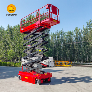 Plataforma elevadora de tijera hidráulica de 4-18m de China, plataforma elevadora de tijera autopropulsada, plataforma de trabajo aéreo - Product Image 1